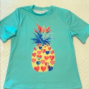 🌸Short sleeve rash guard-NWOT